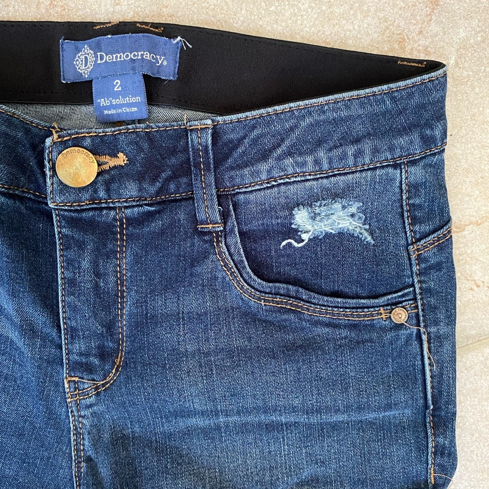 Democracy • bermuda jean shorts